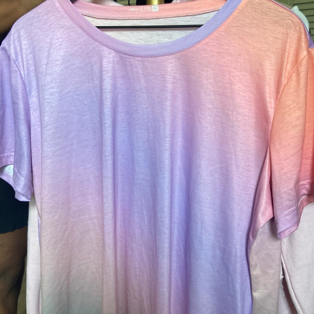 colorful tee shirt